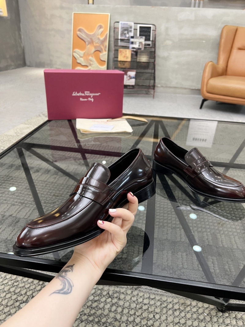 Ferragamo Leather Shoes